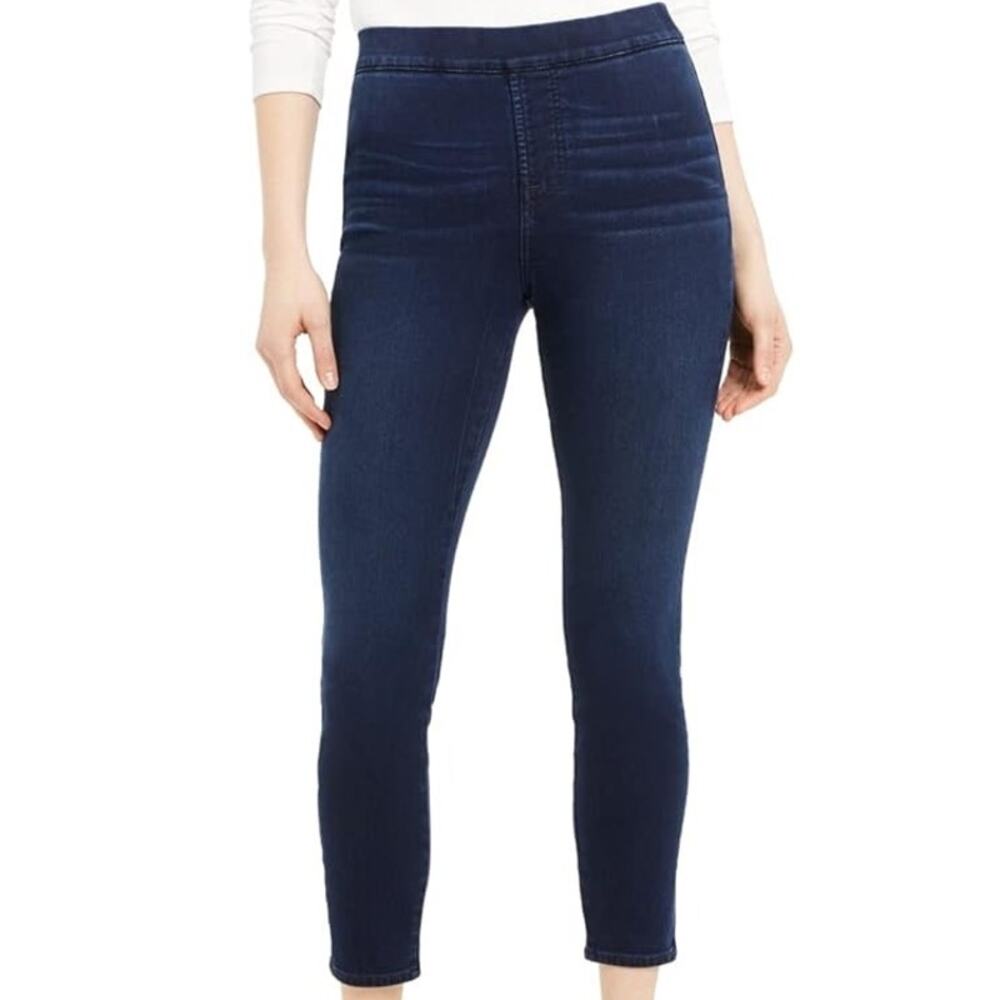 7 For All Mankind Women's High Rise Jeans - Dark Blue